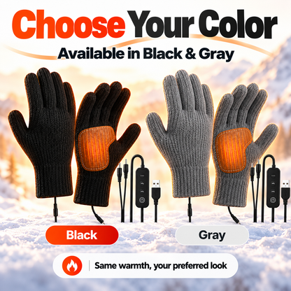 USB Heated Winter Gloves
