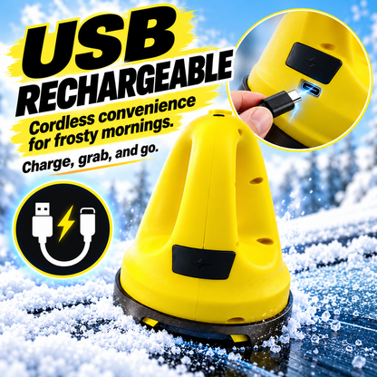 ❄️High-Quality Portable Wireless Car Defrosting and De-icing Tool – USB Rechargeable