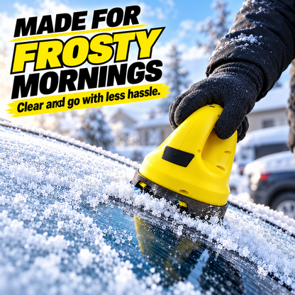 ❄️High-Quality Portable Wireless Car Defrosting and De-icing Tool – USB Rechargeable