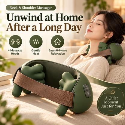 4D Hand-Shaped Neck and Shoulder Massager
