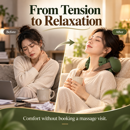 4D Hand-Shaped Neck and Shoulder Massager