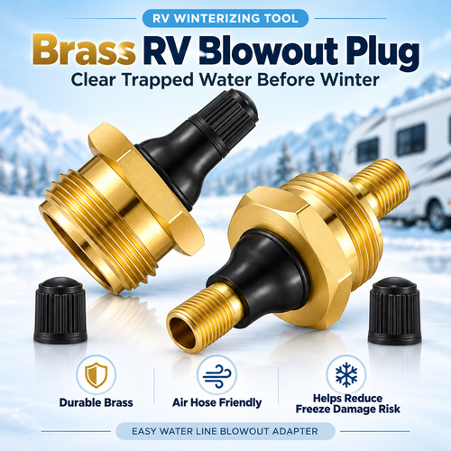RV Winter Leak Plug