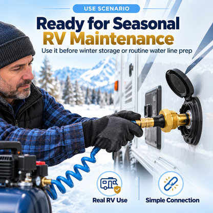 RV Winter Leak Plug