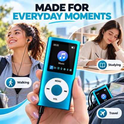 🎵Retro Portable MP3 Music Player