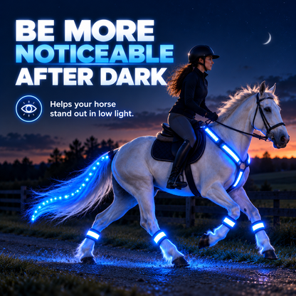 LED Horse Riding Visibility Set
