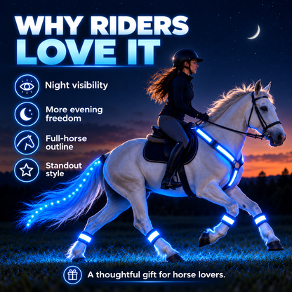 LED Horse Riding Visibility Set