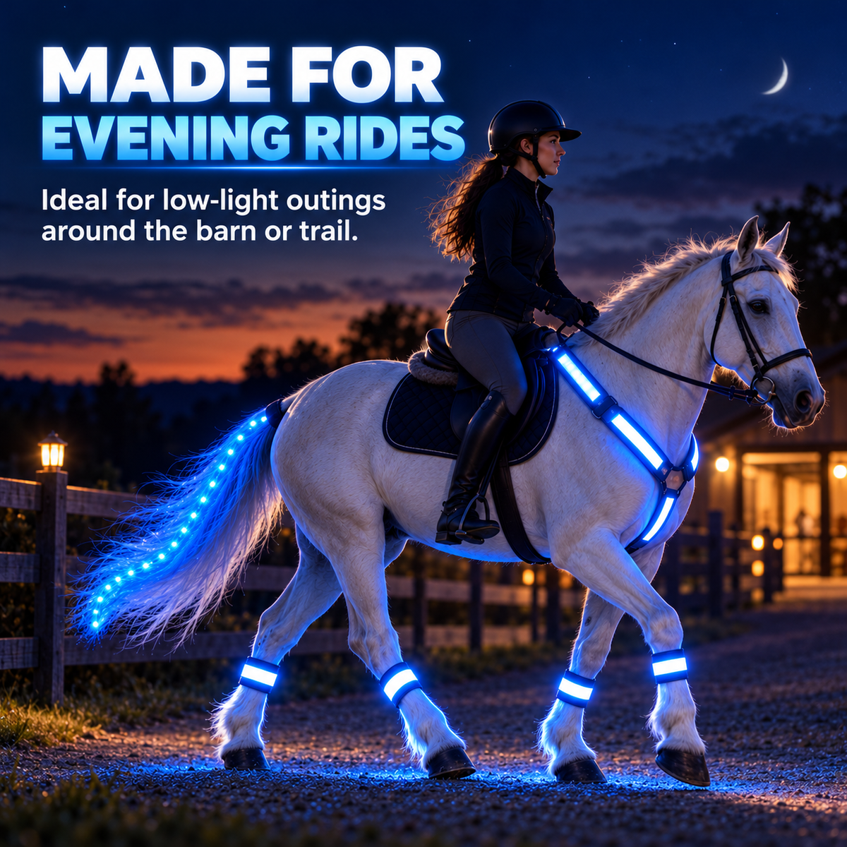 LED Horse Riding Visibility Set