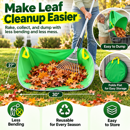 Garden Leaf Collection Tent