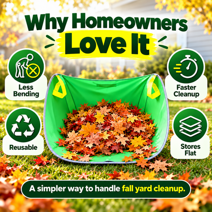 Garden Leaf Collection Tent
