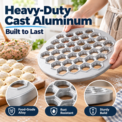 🥟37-Hole Quick Dumpling Maker | Make 37 Perfect Dumplings in Minutes