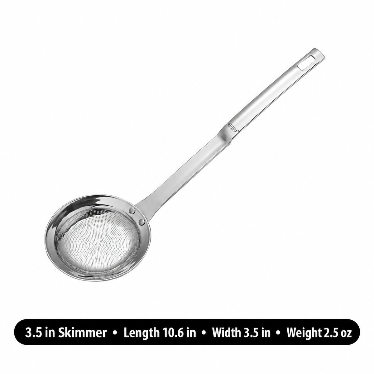 🍲304 Stainless Steel Fine Mesh Skimmer Spoons – Cleaner Broth & Easier Straining ✨