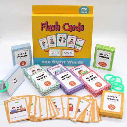 📚Phonics Flash Cards for Learning to Read