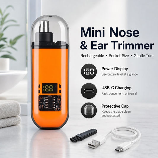 🔥 LAST DAY 50% OFF-🛠️Electric Nose Hair Trimmer