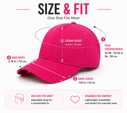 🧢Ponytail Baseball Cap – Made For Ponytails, Built For Everyday Comfort