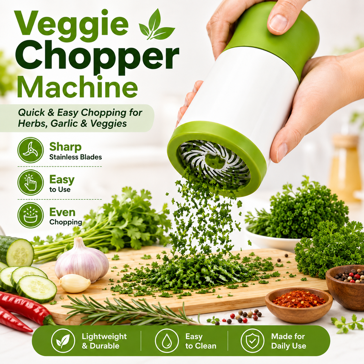 🥬Veggie Chopper Machine