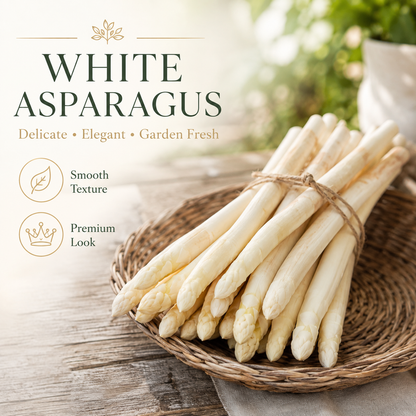 🌿Four Seasons Asparagus Mary Washington Seeds – Perennial, Tender, Nutrient