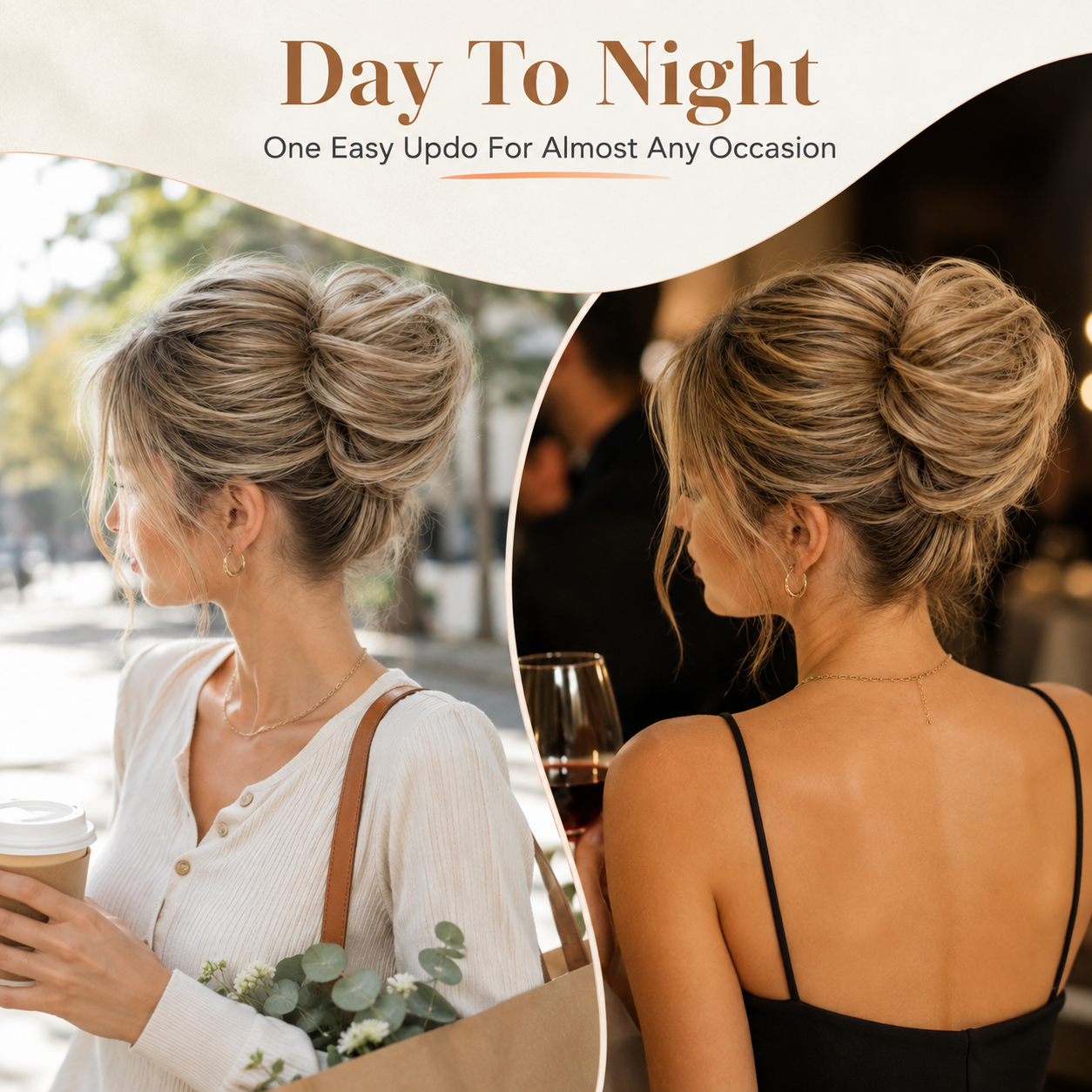 Buy three get one free✨ Messy Hair Bun Scrunchie— 7 Colors Available, Effortless Volume & Instant Updo Style 💁‍♀️