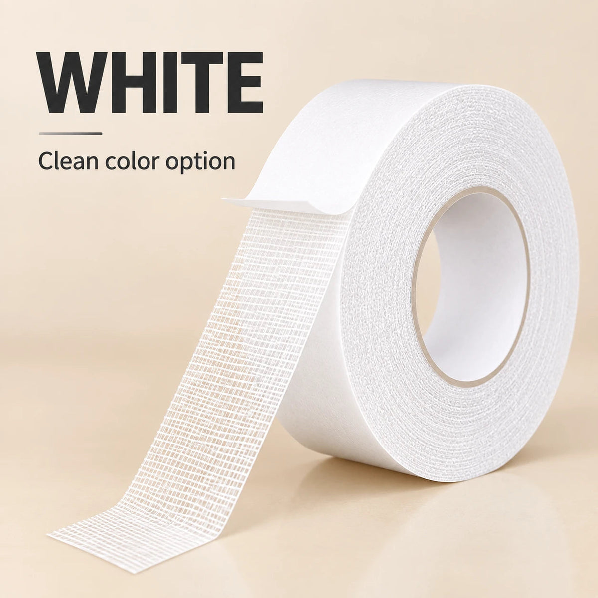 🏠 Multi-Surface Fiber Mesh Tape – Strong Hold for Carpets, Rugs & Home Decor 🛠️