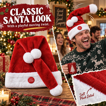 🎅 Fun Animated Christmas Hat – Bring Ultimate Laughs & Joy to Any Holiday Party!