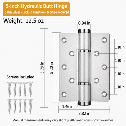 🔥 Must-Have Home Upgrade! Silent Soft-Close Self-Closing Door Hinge 🚪