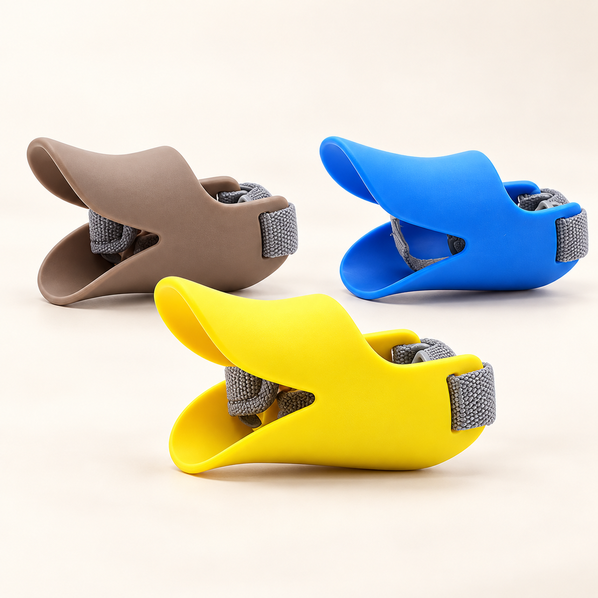 🐾 Flexible TPR Duck Bill Muzzle for Small & Medium Dogs – Safe & Gentle Fit🐶