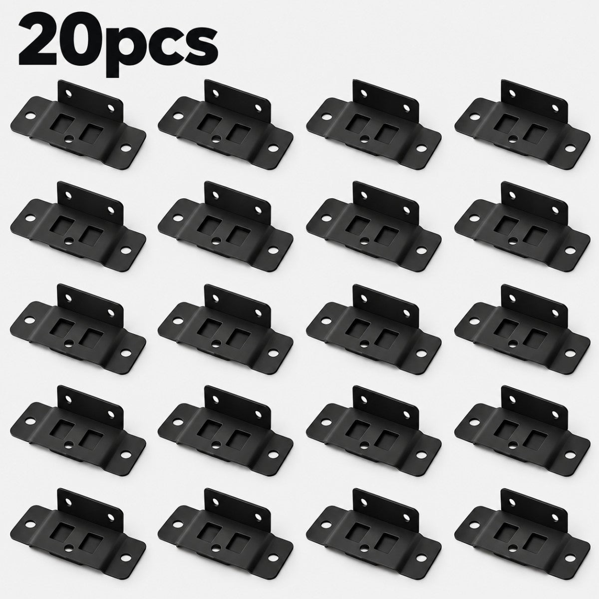 🔩 Interlocking Furniture Connector Bracket – Secure Wood Panel Fastener