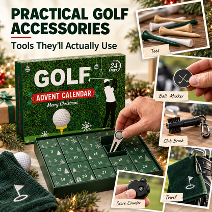 🎁 The Ultimate Golfer's Advent Calendar 2026 – 24 Days Holiday Countdown Surprise ⛳