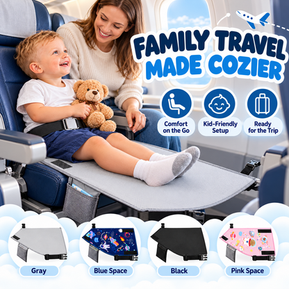 🚞Portable Kids Travel Bed | Airplane & Train Seat Extender, Anti-slip Foldable Sleeping Mat for Toddler Long Journey