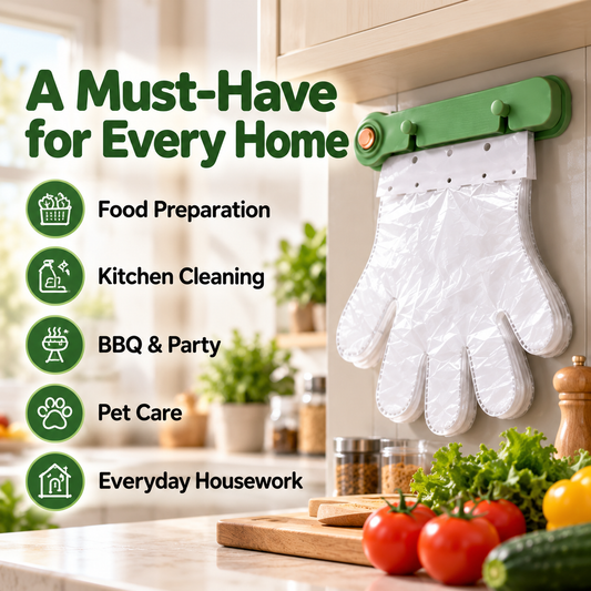 Hanging Disposable PE Gloves