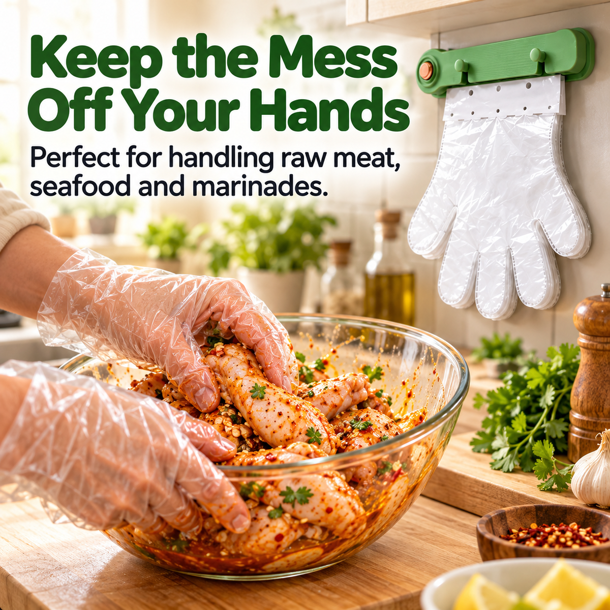 🧤Hanging Disposable PE Gloves