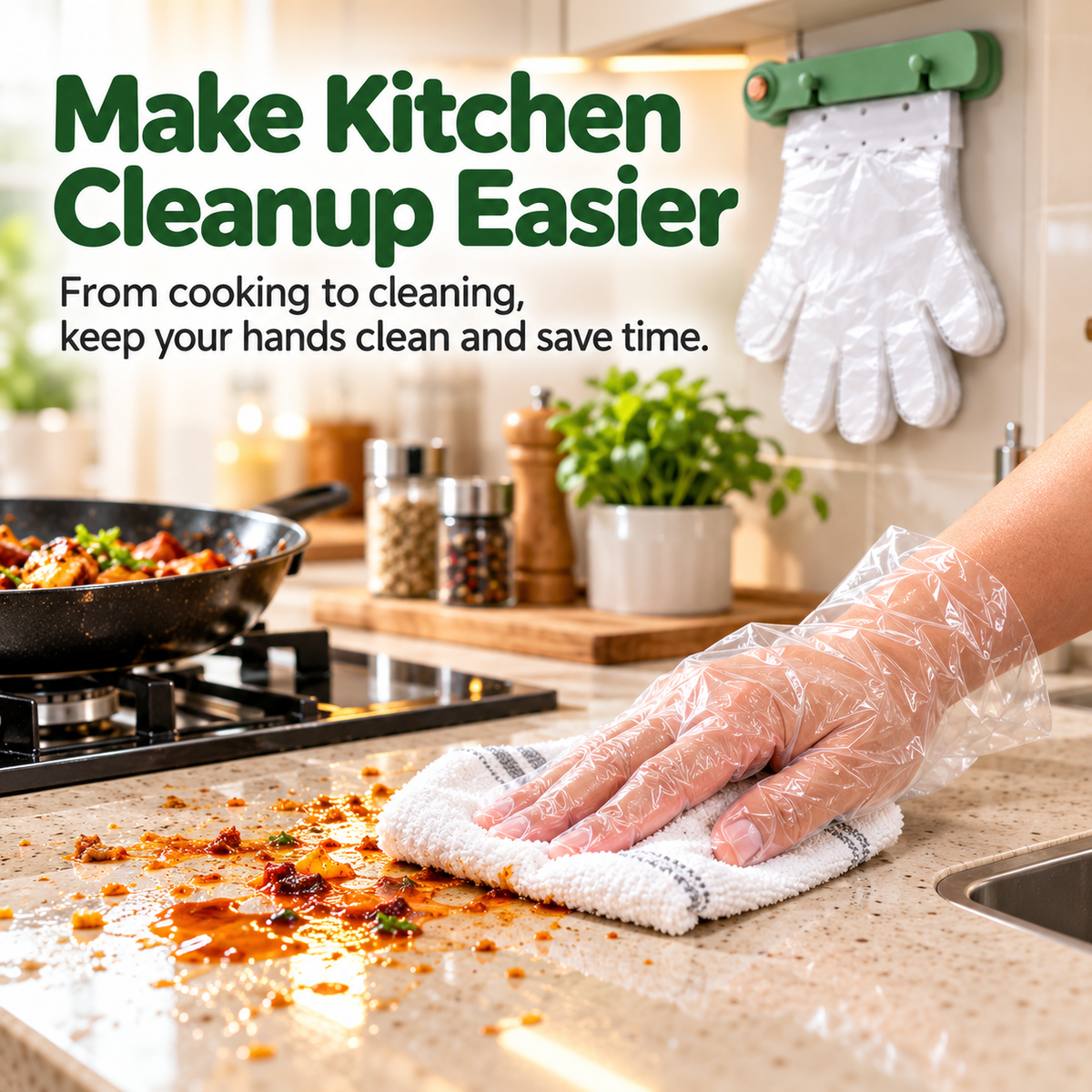 🧤Hanging Disposable PE Gloves