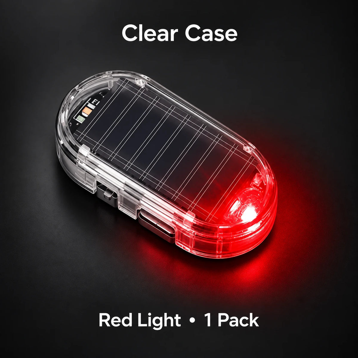 🚨Solar-powered automatic light-sensing LED simulated security warning flashing alarm light