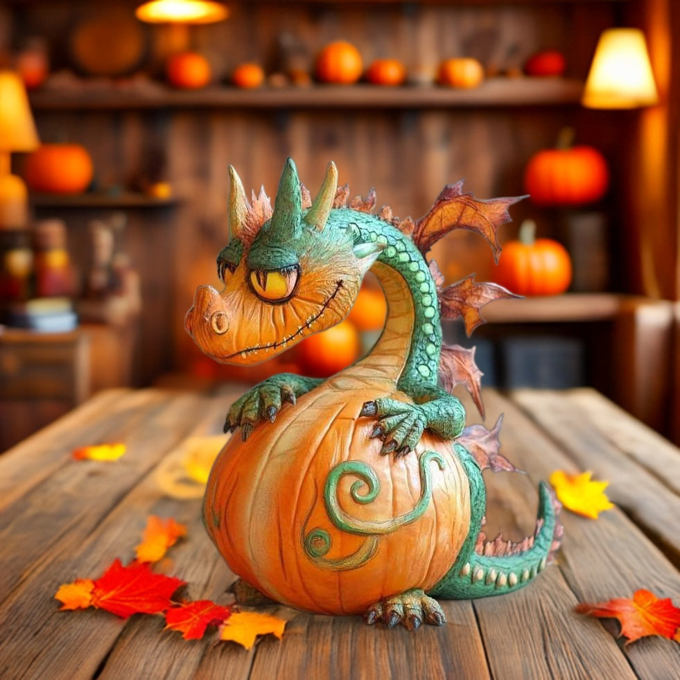 🎃🐉 Pumpkin Dragon – The Guardian of Your Halloween Spirit!
