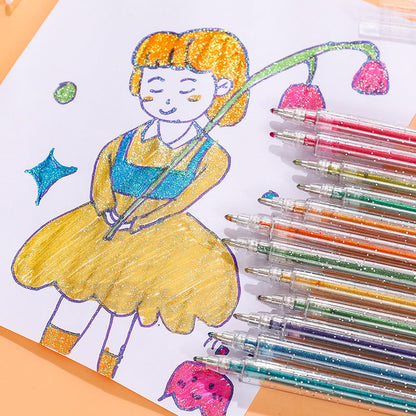 🎨Glitter Gel Pen Set