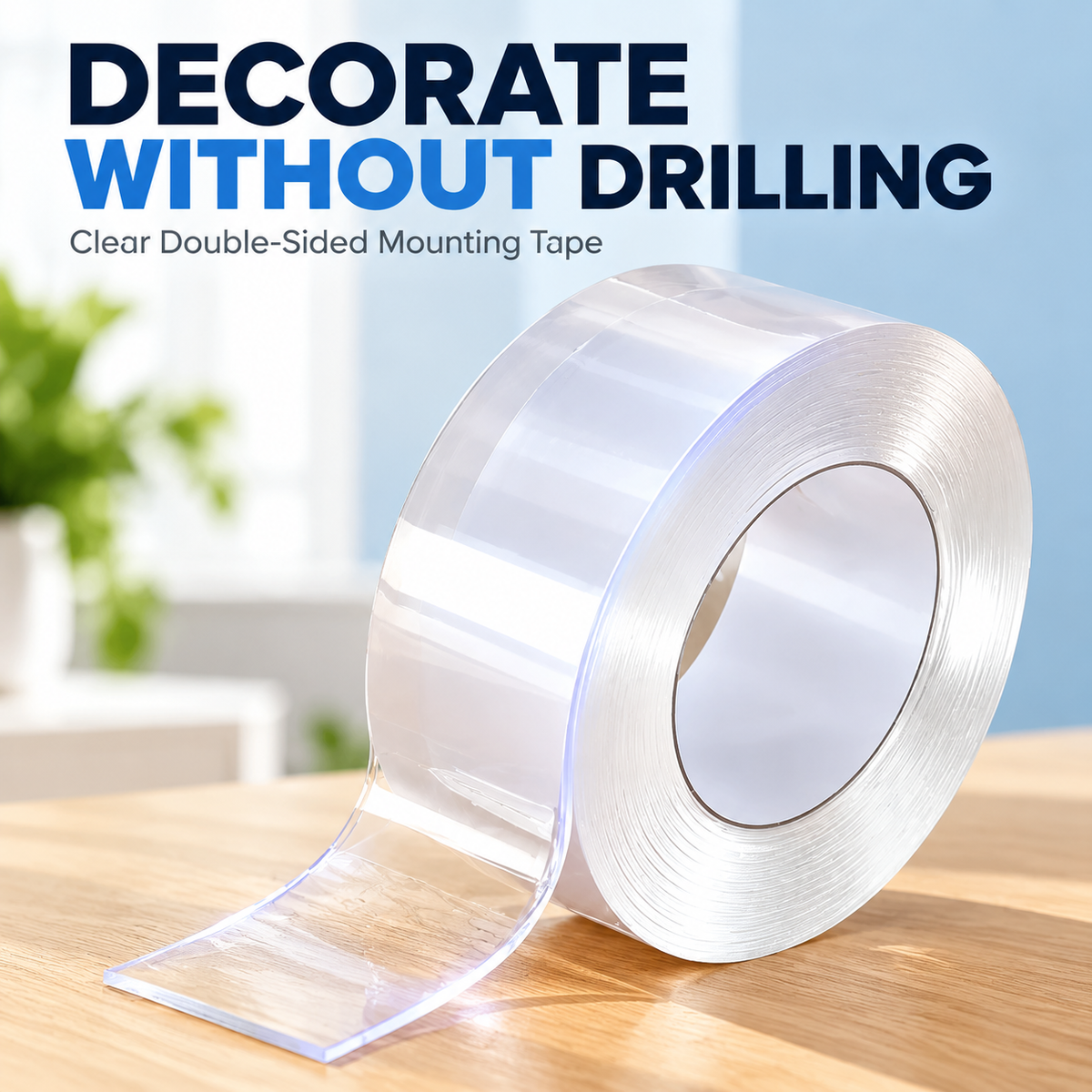 Transparent Nano Double-Sided Adhesive Tape