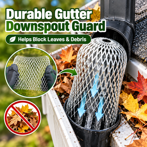 🐭 Expandable Metal Drain Guard – Mouse & Debris Barrier for Pipes & Outdoor Drains