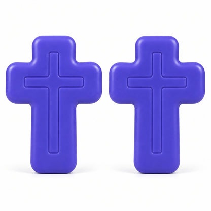 ✝️ Faith-Inspired Cross Squishy – Soft, Odor-Free & Satisfying Squeeze Toy