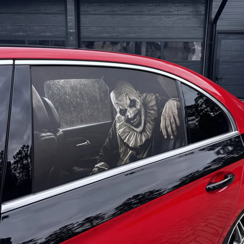 👁️Horror Movie Character Perforated Side Window Sticker (one pair)