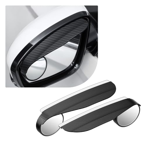 🚗 2-in-1 Side Mirror Rain Visor & Blind Spot Mirror – Clearer View in Any Weather