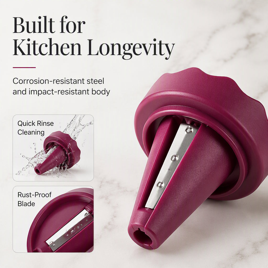 Pro Rose Veggie Slicer & Flower Curving Tool – Upgrade Your Kitchen Creativity Today! 🥗🌹