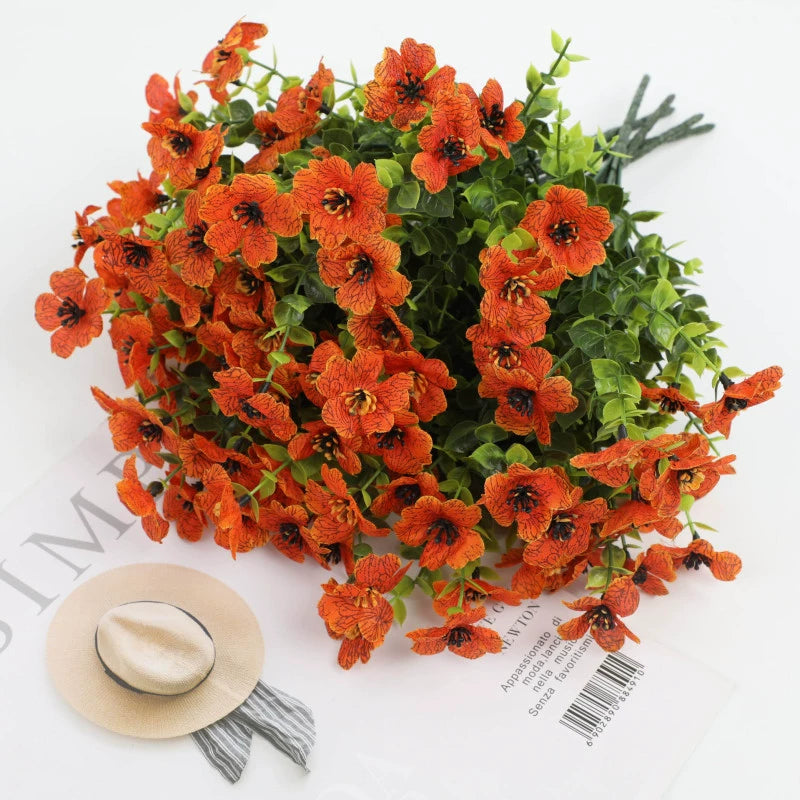 💥Only $2.38 !🌺Summer Outdoor UV Resistant Colorful Artificial Flower