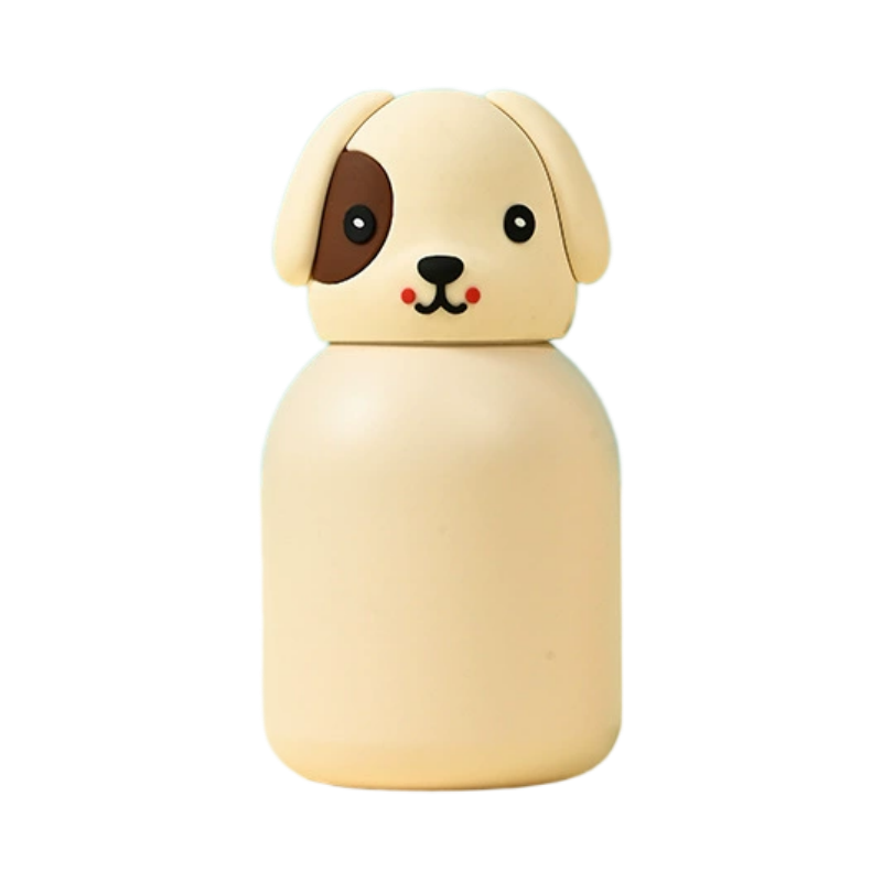 🐻✨ Mini stainless steel cartoon water bottle