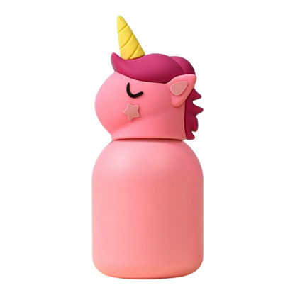 🐻✨ Mini stainless steel cartoon water bottle