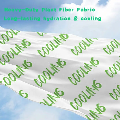 🌊🧊 10-Pack Menthol Cooling Towels Wipes, Instant & Long Lasting Cooling Relief