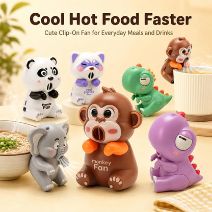 This Multi-Functional Mini Cup Fan Can Be Used To Cool Food And Drinks.