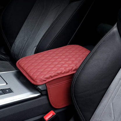 🚗Multi-functional car armrest box mat (with built-in storage bag)