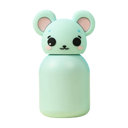 🐻✨ Mini stainless steel cartoon water bottle