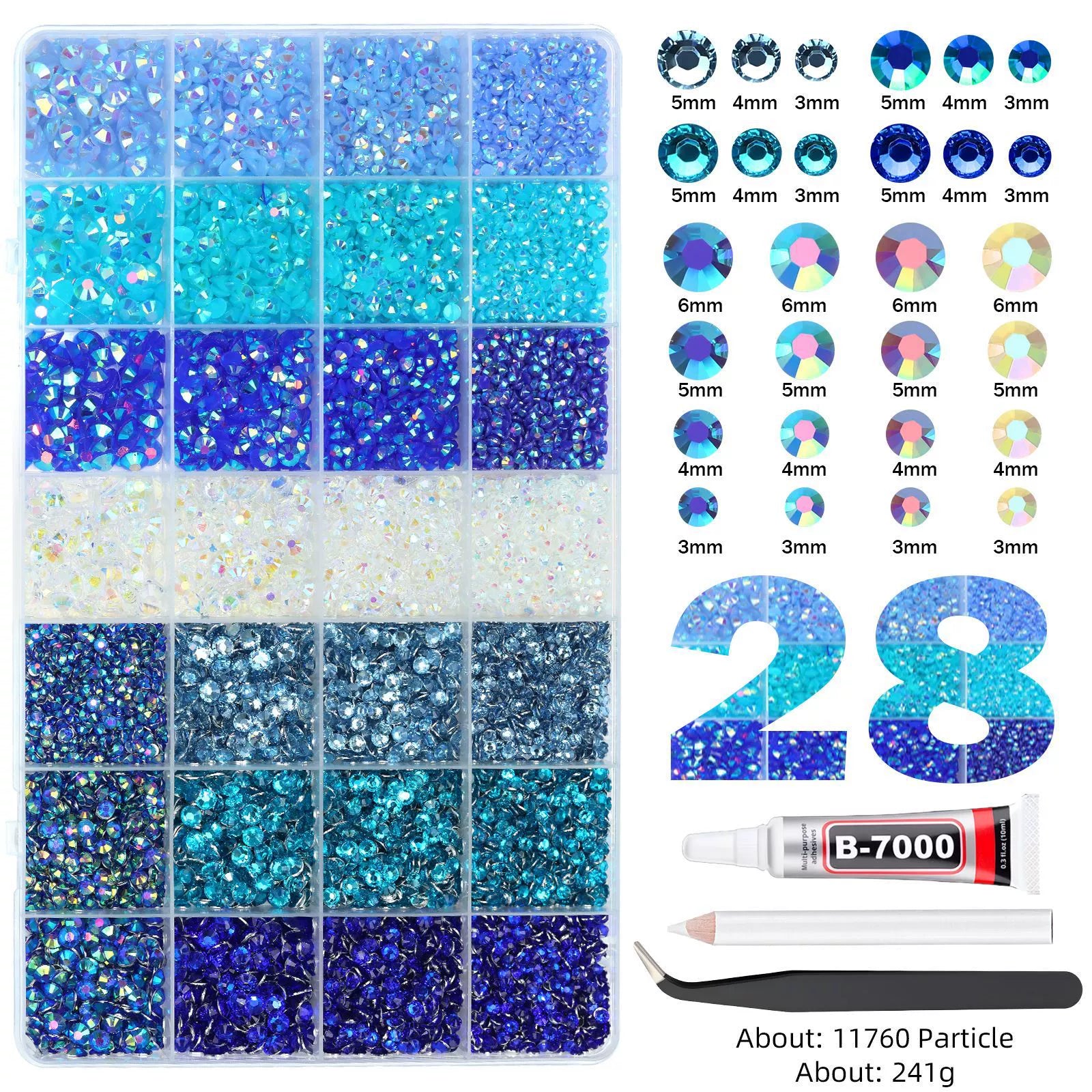 28 Blue