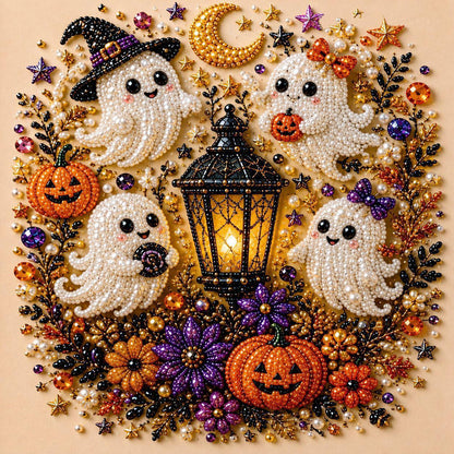 👻💎Halloween Ghost Pearl Art DIY Kit