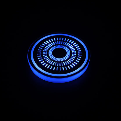 🔋7 Colors Luminous Car Atmosphere Cup Holder Pads